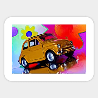 Fiat 500L Surrealism Sticker